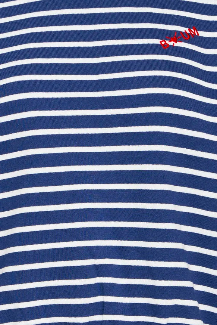 Ichi Striped Long Sleeve Sweatshirt