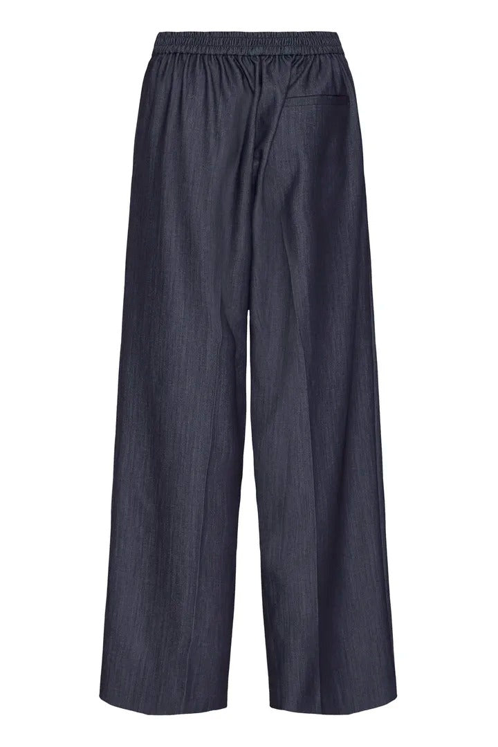 Ichi Elasticated Front Pleat Trousers