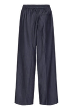 Load image into Gallery viewer, Ichi Elasticated Front Pleat Trousers
