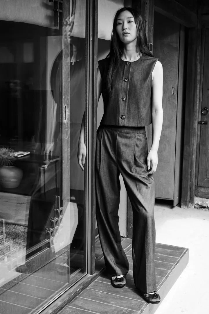 Ichi Cropped Waistcoat