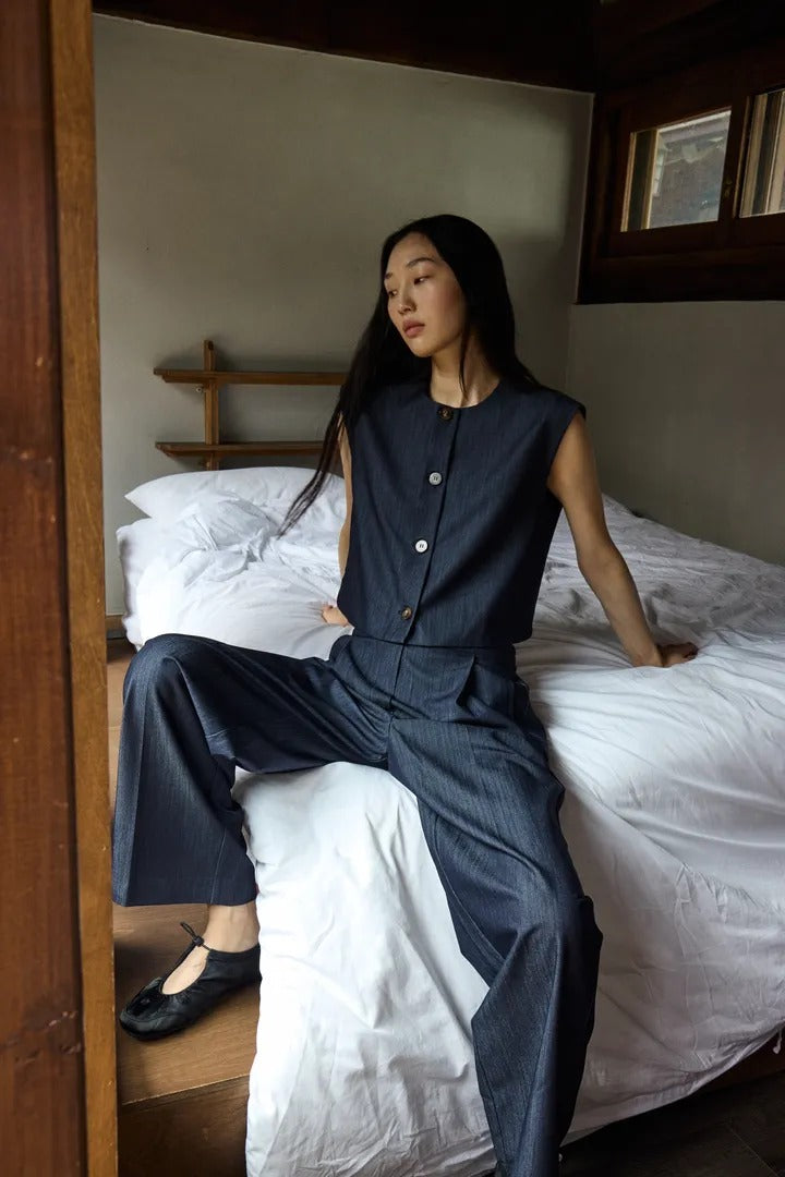 Ichi Cropped Waistcoat