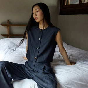 Ichi Cropped Waistcoat