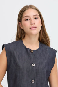 Ichi Cropped Waistcoat