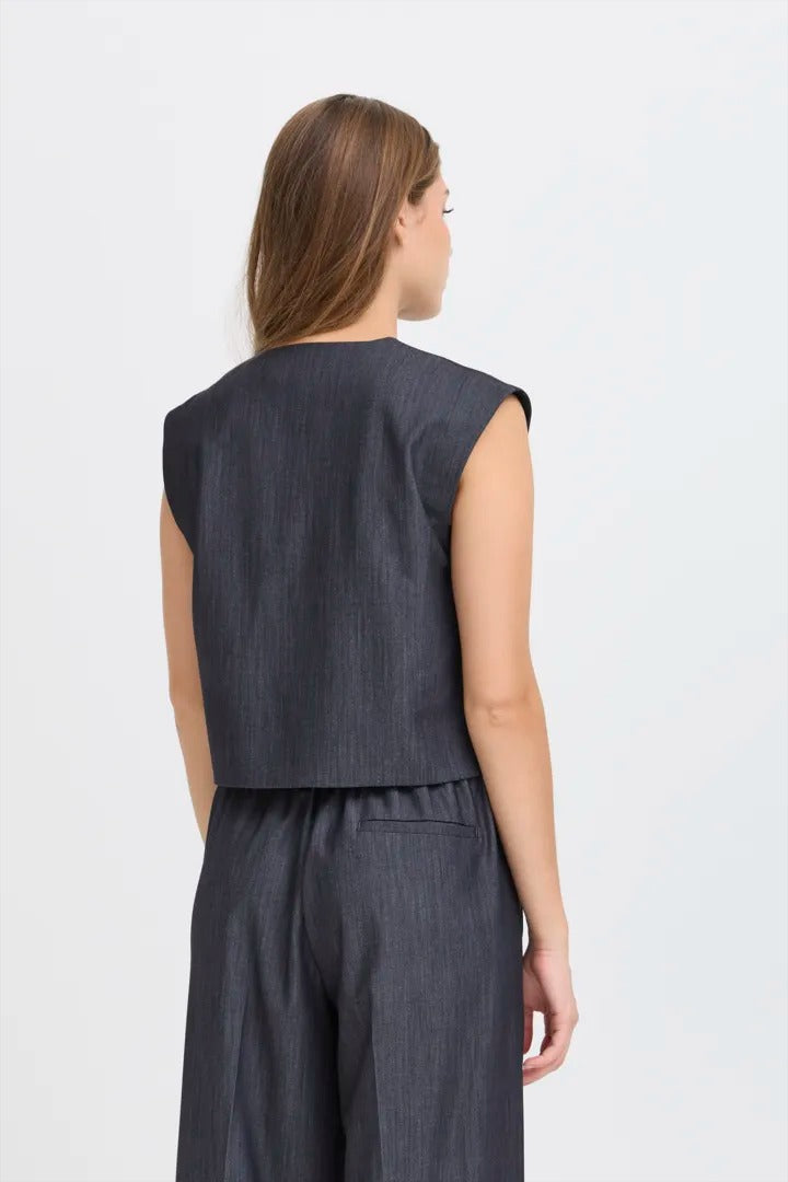 Ichi Cropped Waistcoat