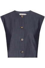 Load image into Gallery viewer, Ichi Cropped Waistcoat
