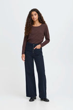 Load image into Gallery viewer, Ichi Button Fly Jeans
