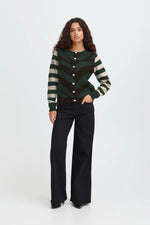 Load image into Gallery viewer, Ichi Multi Patterned Cardigan
