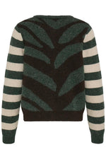 Load image into Gallery viewer, Ichi Multi Patterned Cardigan

