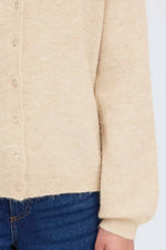 Load image into Gallery viewer, Ichi Round Neck Buttoned Cardigan
