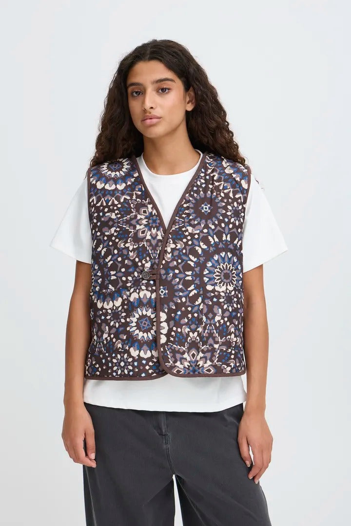 Ichi Teddy Fleece Waistcoat