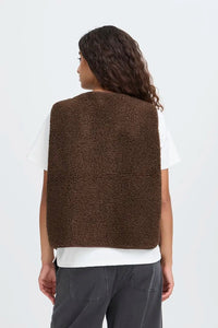 Ichi Teddy Fleece Waistcoat