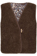 Load image into Gallery viewer, Ichi Teddy Fleece Waistcoat
