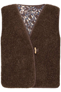 Ichi Teddy Fleece Waistcoat