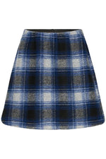 Load image into Gallery viewer, Ichi Check Short Skirt
