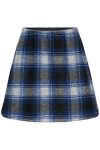 Ichi Check Short Skirt