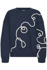 Load image into Gallery viewer, Ichi Squiggle Sweatshirt
