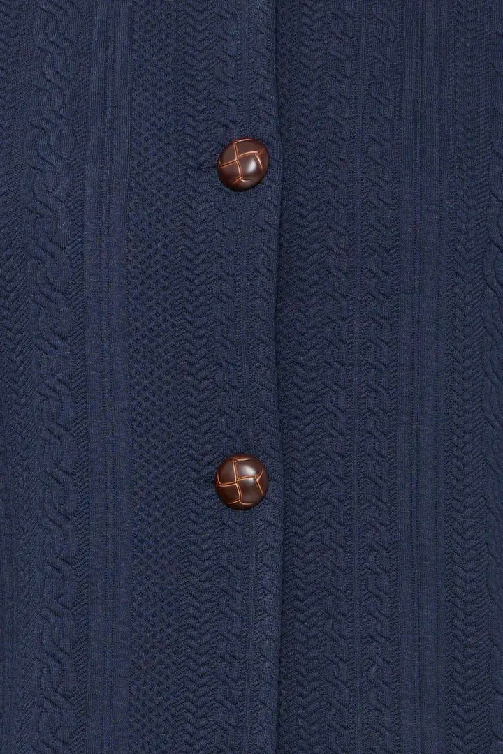 Ichi Cable Knit Jacket