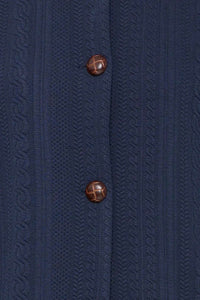 Ichi Cable Knit Jacket