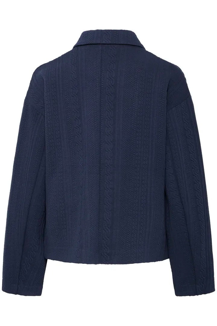 Ichi Cable Knit Jacket
