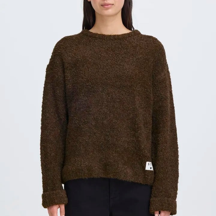 Ichi Teddy Fleece Jumper