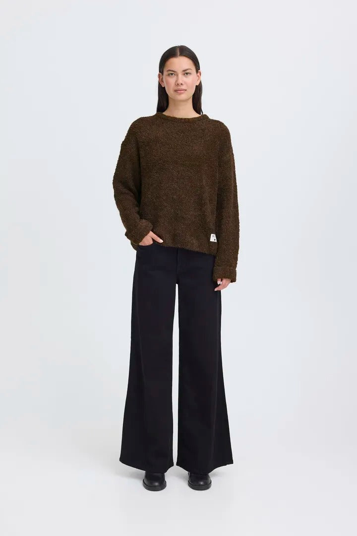 Ichi Teddy Fleece Jumper