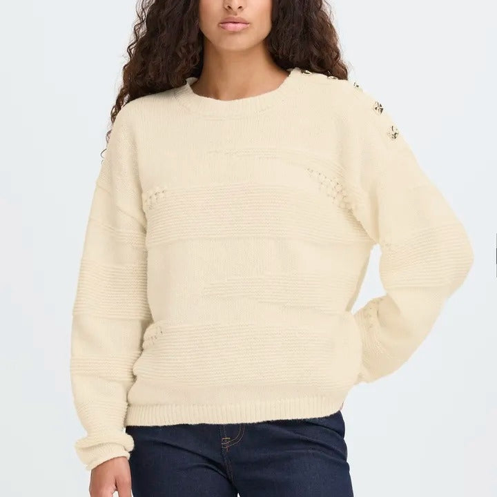 Ichi Button Shoulder Jumper