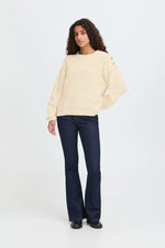 Load image into Gallery viewer, Ichi Button Shoulder Jumper

