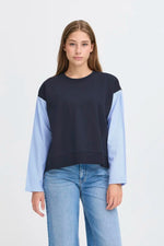 Load image into Gallery viewer, Ichi 2 In 1 Sweatshirt
