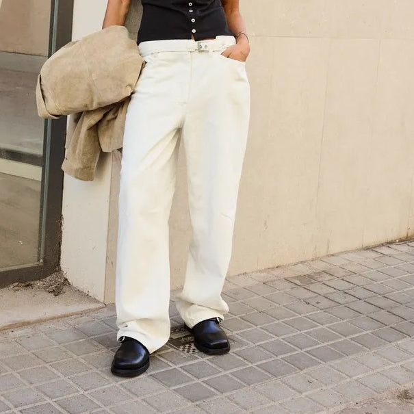 Ichi Belted Jeans