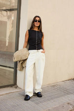 Load image into Gallery viewer, Ichi Belted Jeans
