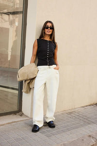 Ichi Belted Jeans