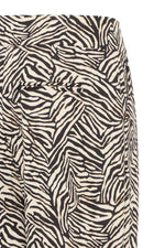 Load image into Gallery viewer, Ichi Zebra Wide Leg Trousers
