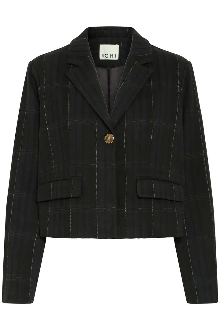Ichi Tartan Blazer