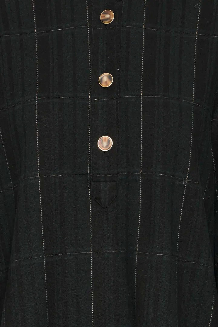 Ichi Tartan Dress