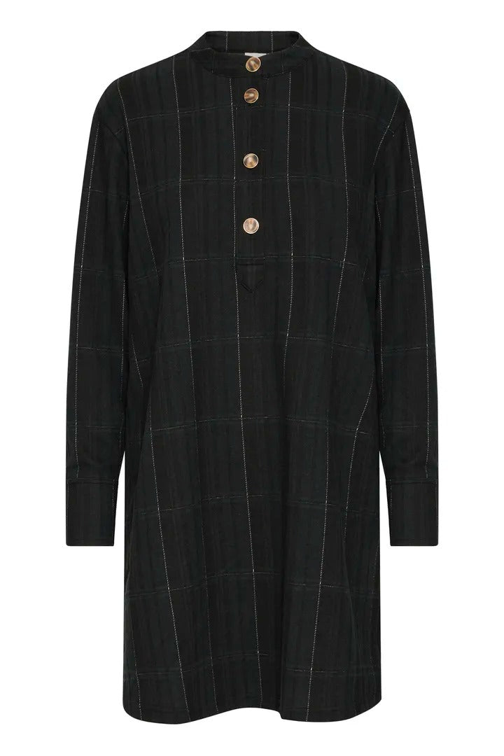 Ichi Tartan Dress