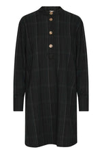 Load image into Gallery viewer, Ichi Tartan Dress
