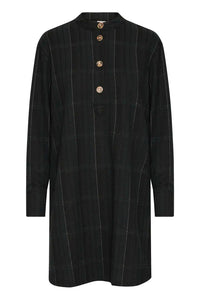 Ichi Tartan Dress