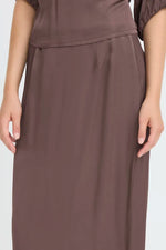 Load image into Gallery viewer, Ichi Midi Length Skirt
