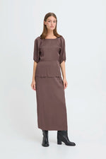 Load image into Gallery viewer, Ichi Midi Length Skirt
