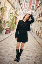 Load image into Gallery viewer, Ichi Sequin Glitter Shorts
