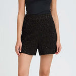 Load image into Gallery viewer, Ichi Sequin Glitter Shorts
