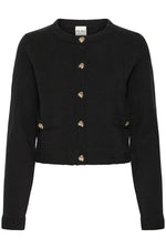 Load image into Gallery viewer, Ichi Gold Buttoned Cardigan
