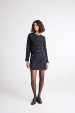 Load image into Gallery viewer, Ichi Gold Buttoned Cardigan
