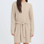Load image into Gallery viewer, Ichi Belted Jumper Dress
