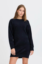 Load image into Gallery viewer, Ichi Belted Jumper Dress
