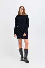 Load image into Gallery viewer, Ichi Belted Jumper Dress
