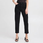 Load image into Gallery viewer, Ichi Raven Straight Leg Cropped Jean
