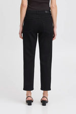 Load image into Gallery viewer, Ichi Raven Straight Leg Cropped Jean
