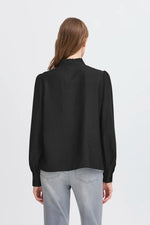 Load image into Gallery viewer, Ichi Ruffled Collar Shirt
