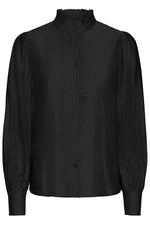 Load image into Gallery viewer, Ichi Ruffled Collar Shirt

